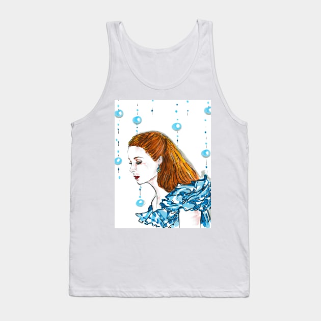 Scarlett O'Hara Tank Top by Svetlana Pelin